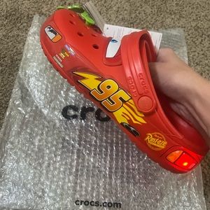 Lightening McQueen Disney Crocs
